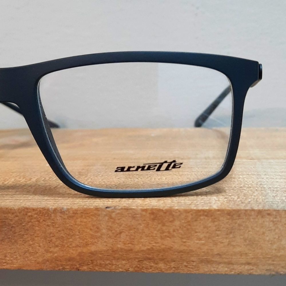 NEW Rx'able Eyeglass Frame by ARNETTE, matte black, 54 17 140 lightweight square - Picture 3 of 6